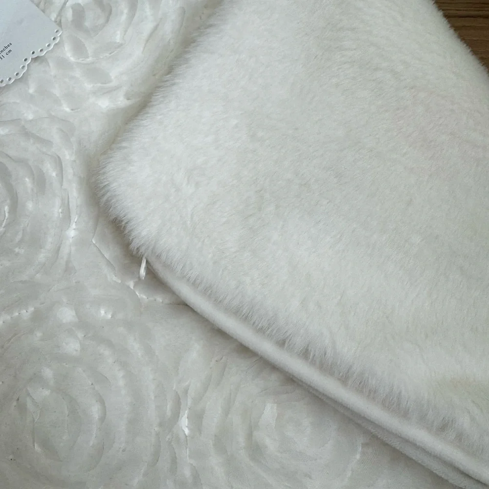 Cream Pottery Barn x Loveshackfancy Organza Rosette Pillow Cover NWT Cottagechic